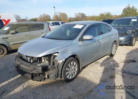 2015 Nissan Sentra S из США, поврежденный, VIN 3N1AB7AP2FY373044